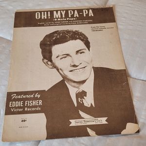 Oh my p pa vintage Sheet Music